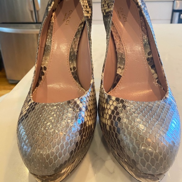 GUCCI  Python Pump heels - Picture 7 of 7